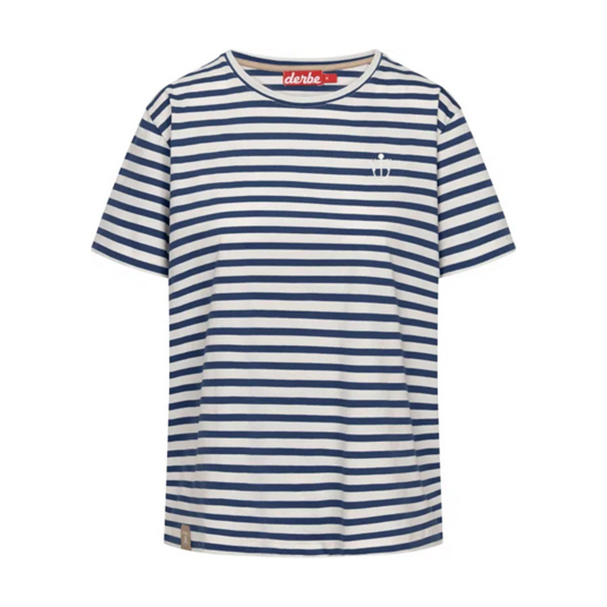 Derbe T-Shirt Ankersmile striped