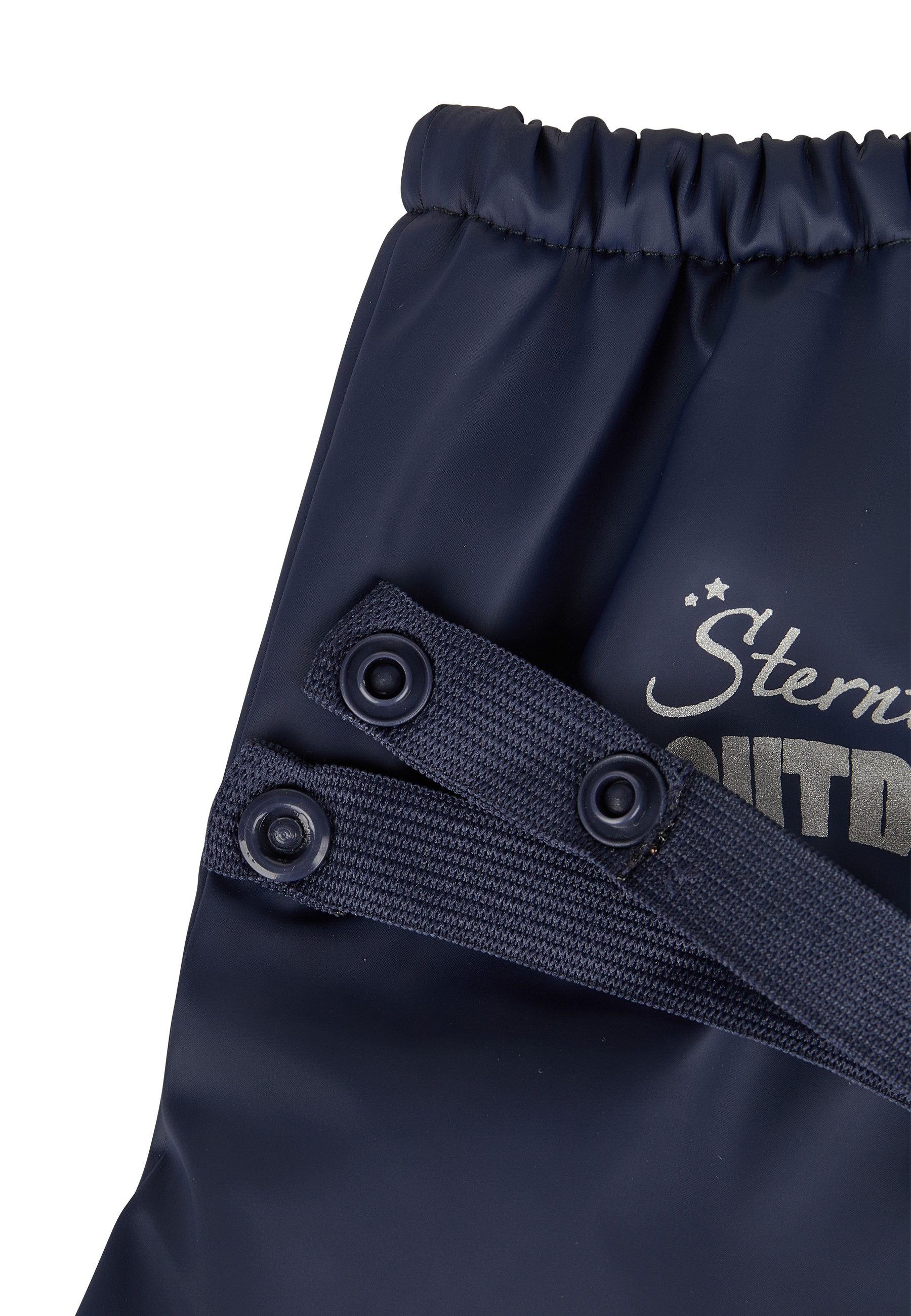 Sterntaler® Schuhüberzieher ungefüttert uni Gummistiefel (1-tlg) Regenüberschuh, Kinder Gummistiefel mit Druckknöpfen