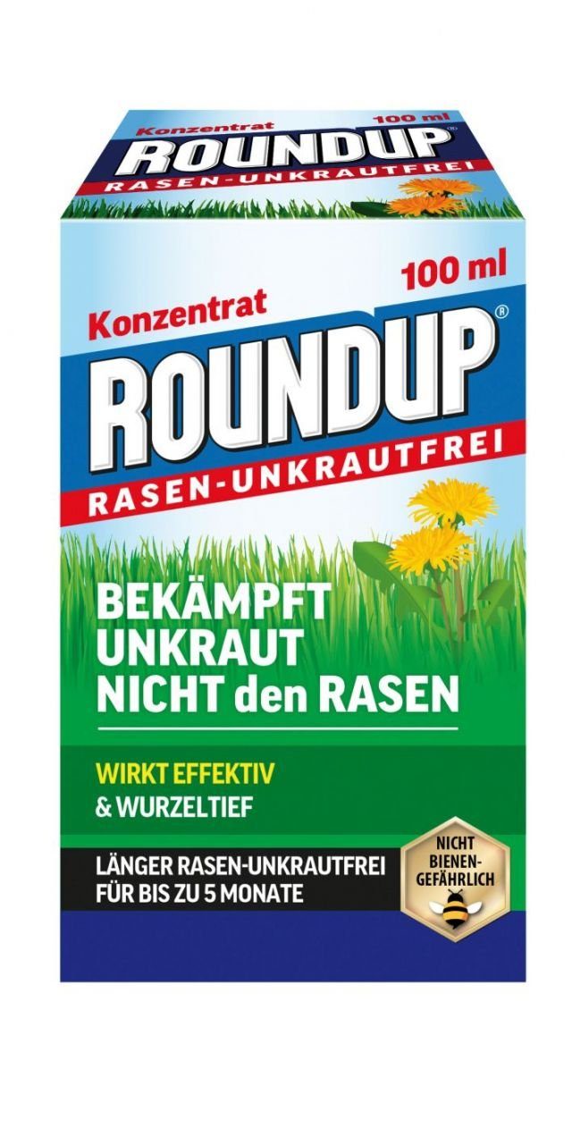 ROUNDUP Unkrautbekämpfungsmittel Roundup Rasen Unkrautfrei Konzentrat