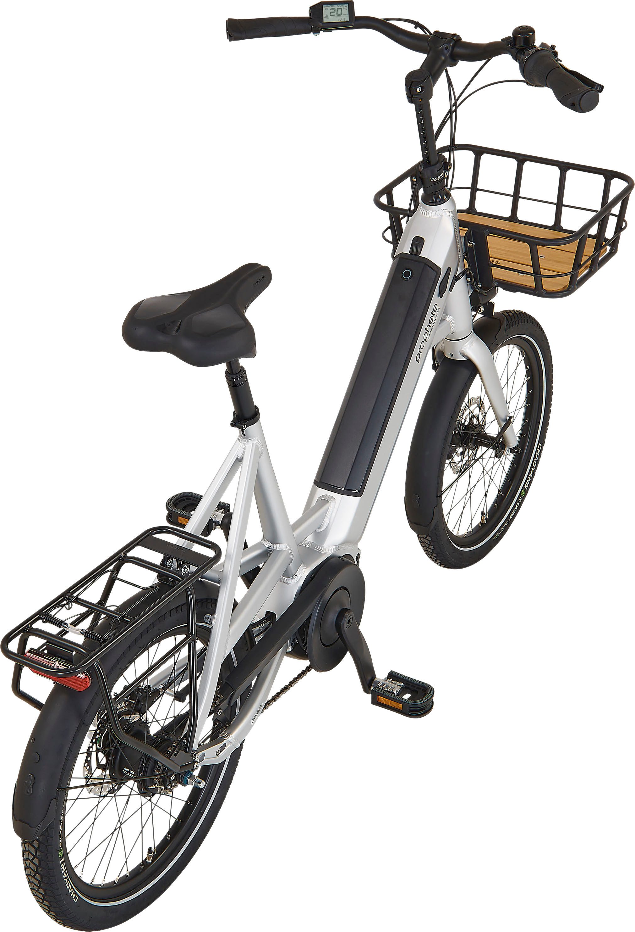 Prophete E-Bike Urbanbike Urbanicer 3.8, 7-speed Shimano Nexus derailleur, hub gears, mid-drive motor, 360 Wh, pedelec, electric bicycle for women and men