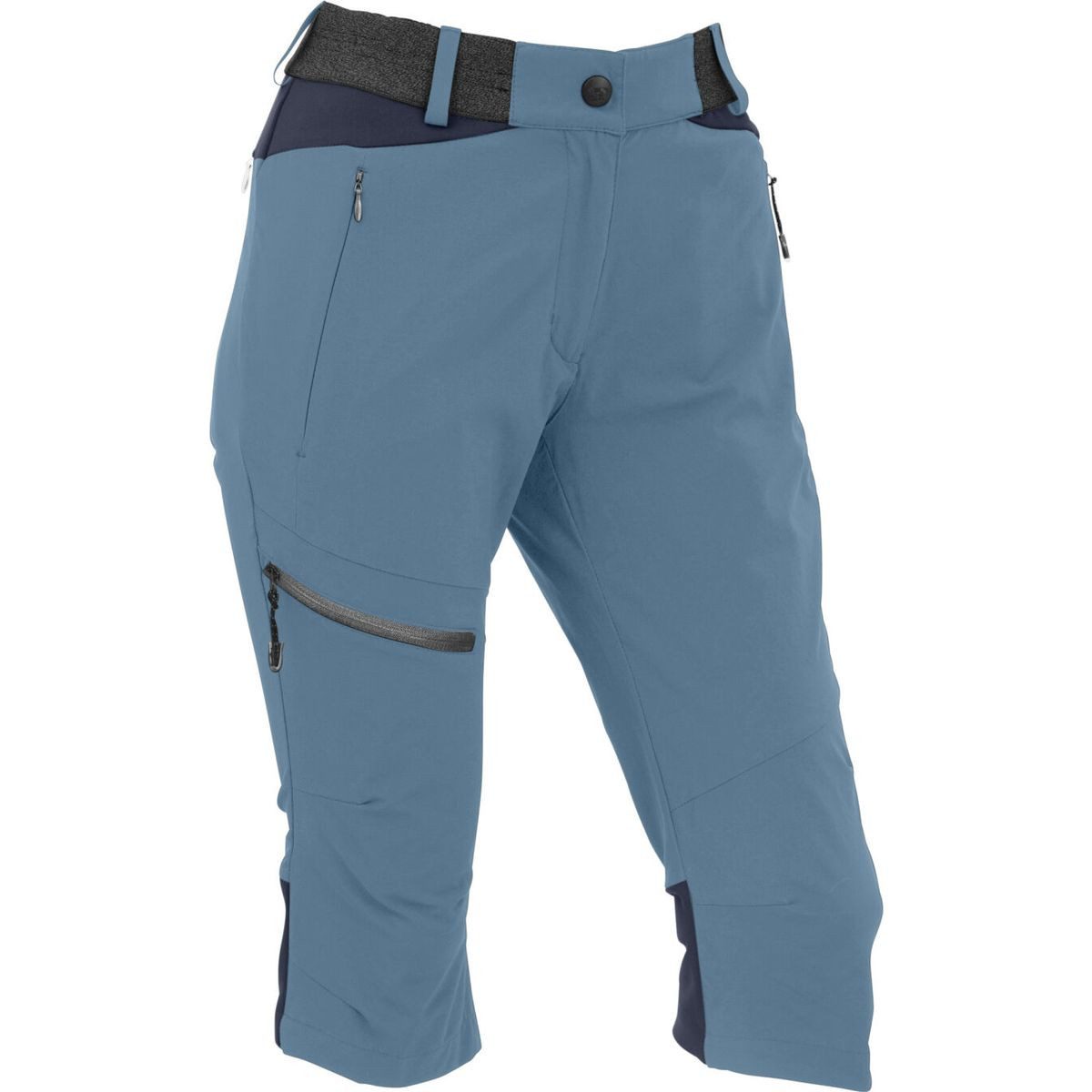 Maul Sport® Outdoorhose Entlen XT - Caprihose Bi-elastisch Bequeme und funktionale Caprihose für Damen, ideal für