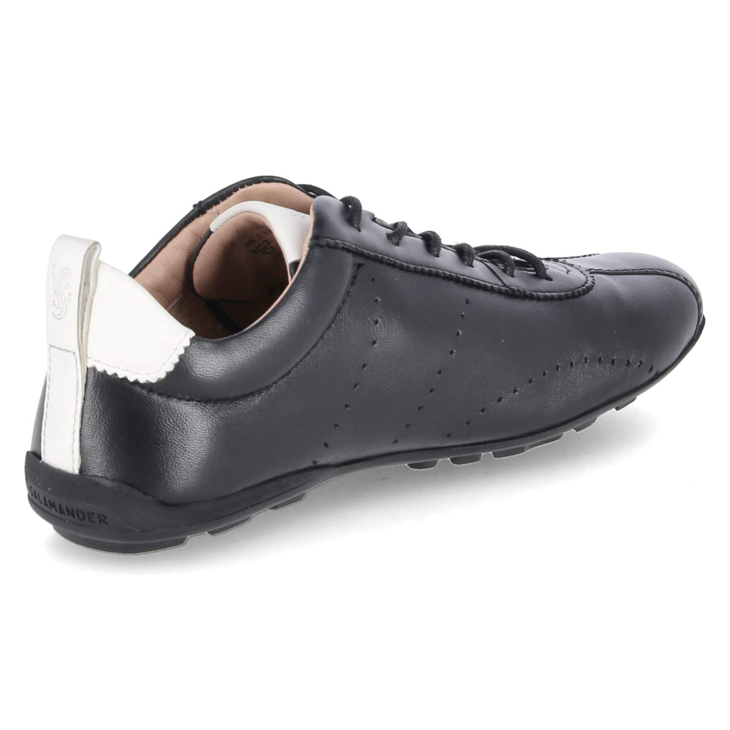 Salamander Salamander Sneaker Low F31ARI014040-1020 Damen Glattleder black Schnürschuh – Bild 4 von 5