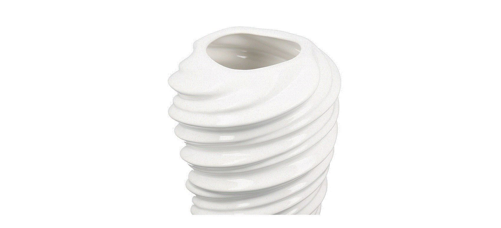 Casablanca by Gilde Tischvase Vase "TWIST" günstig online kaufen