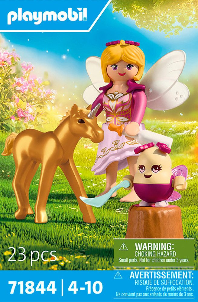 Playmobil® Goldenes Einhornfohlen mit Fee (71844), Princess Magic Konstrukt günstig online kaufen