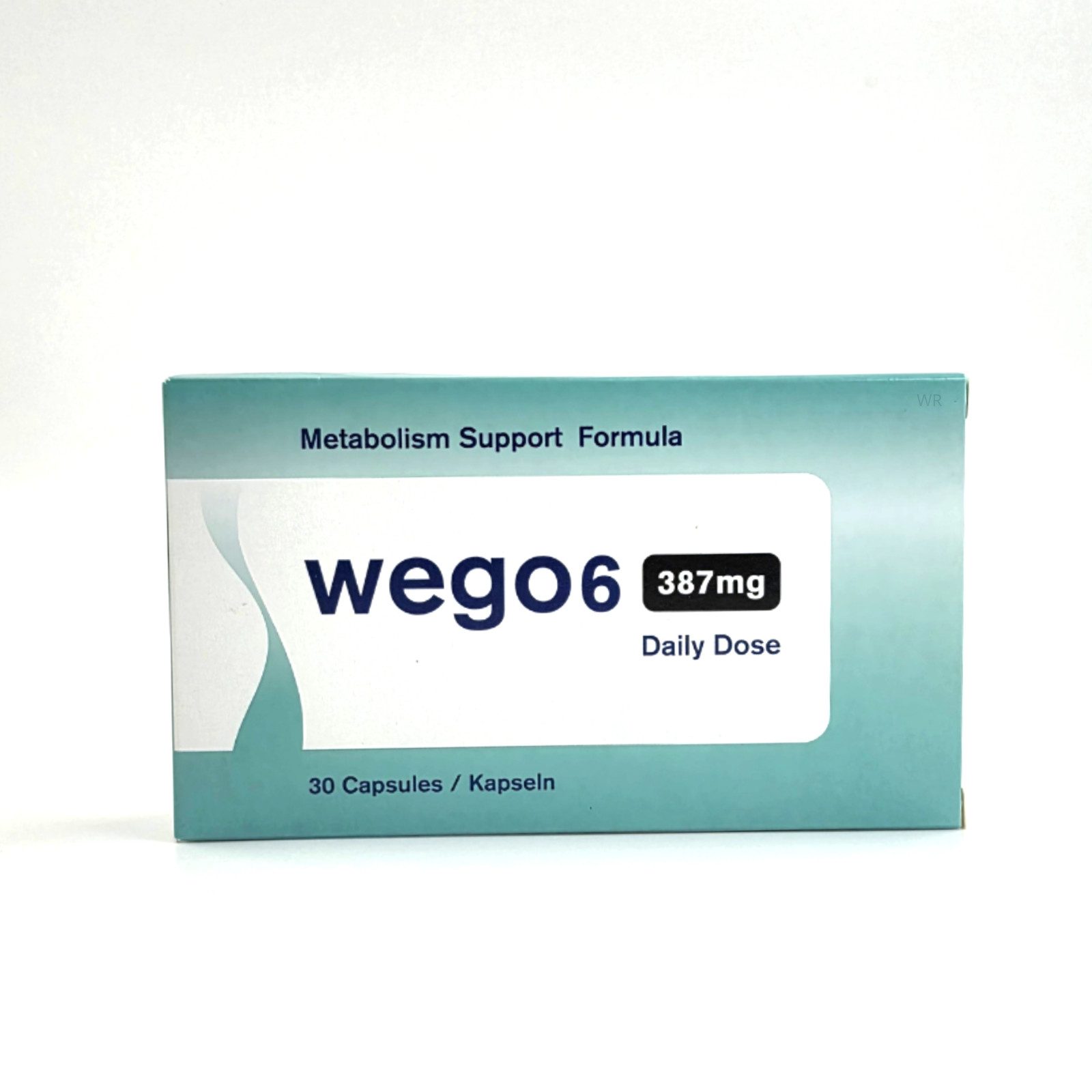 Wego6 Wego6 Metabolism Kapseln, 30 St., 17 g, Natürliche Inhaltstoffe – Vegan- GMO-Frei