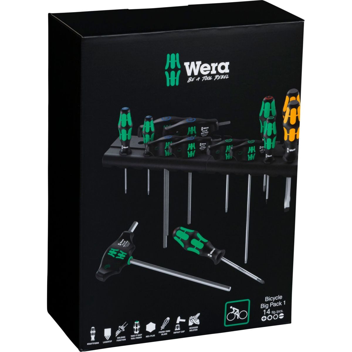 Wera Schraubendreher Bicycle Big-Pack 1
