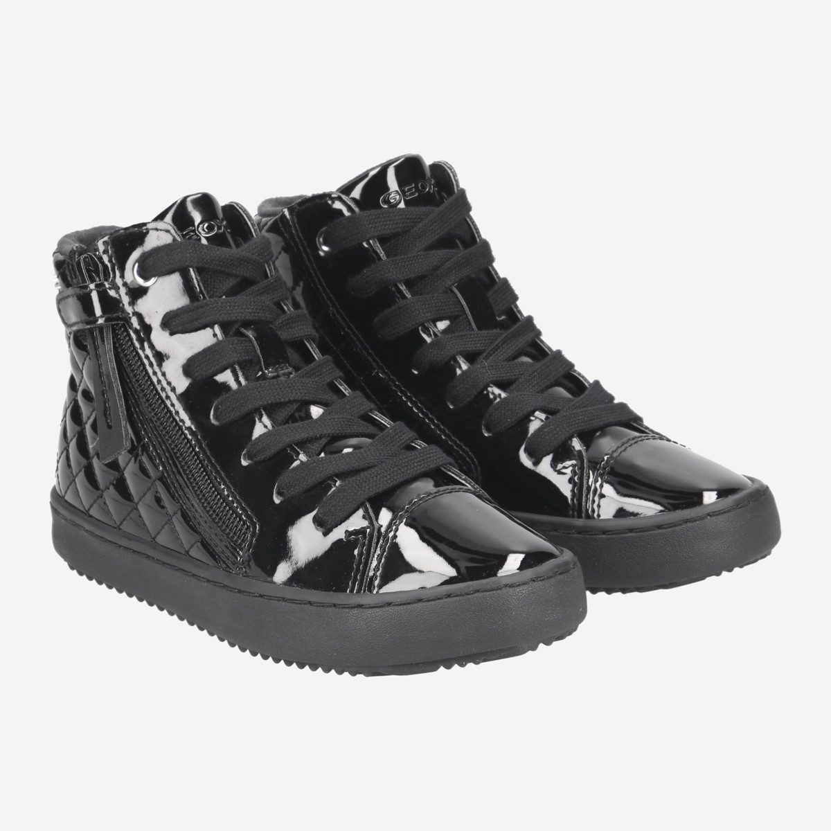 Geox GEOX KALISPERA, Warmfutter, Schwarz, Kinder Sneaker