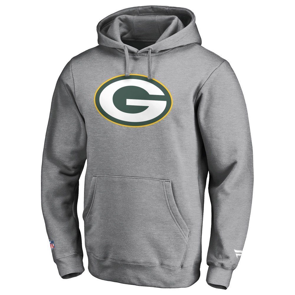 Green Bay Packers Kapuzenpullover Secondary Graphic Hoodie (Grau)