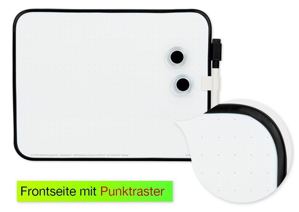 TimeTEX Memoboard Whiteboard A4-Plus, 4-tlg., doppelseitig, (4-tlg) günstig online kaufen