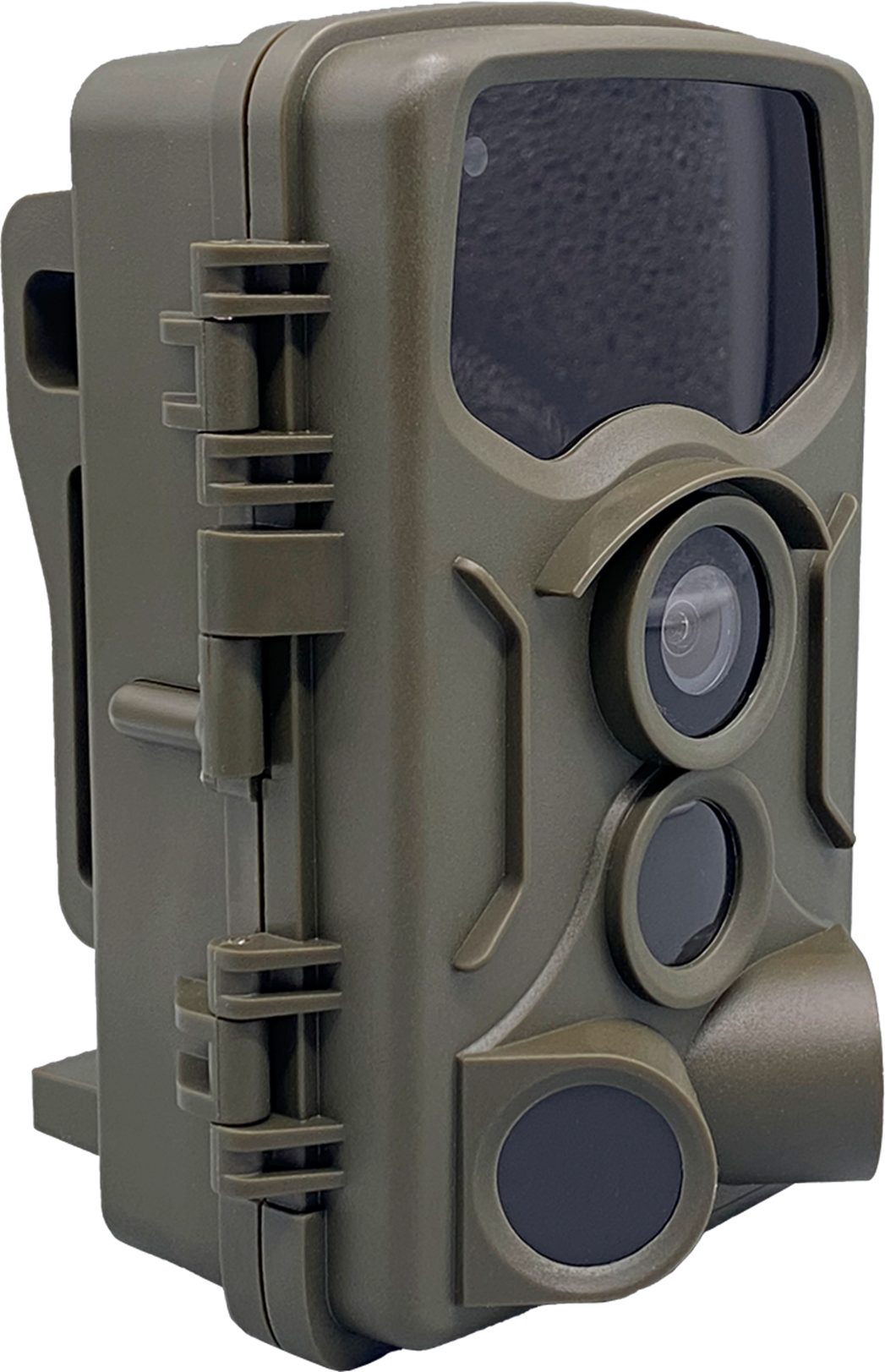 Berger & Schröter Wildkamera 32 MP, 4K, 8 MP Sensor (Baustellen, Lagerhallen, Wildbeobachtung, Umweltüberwachung, Außenbereich, Bauernhöfe, 105° Weitwinkel und 0,2 s Auslösezeit)