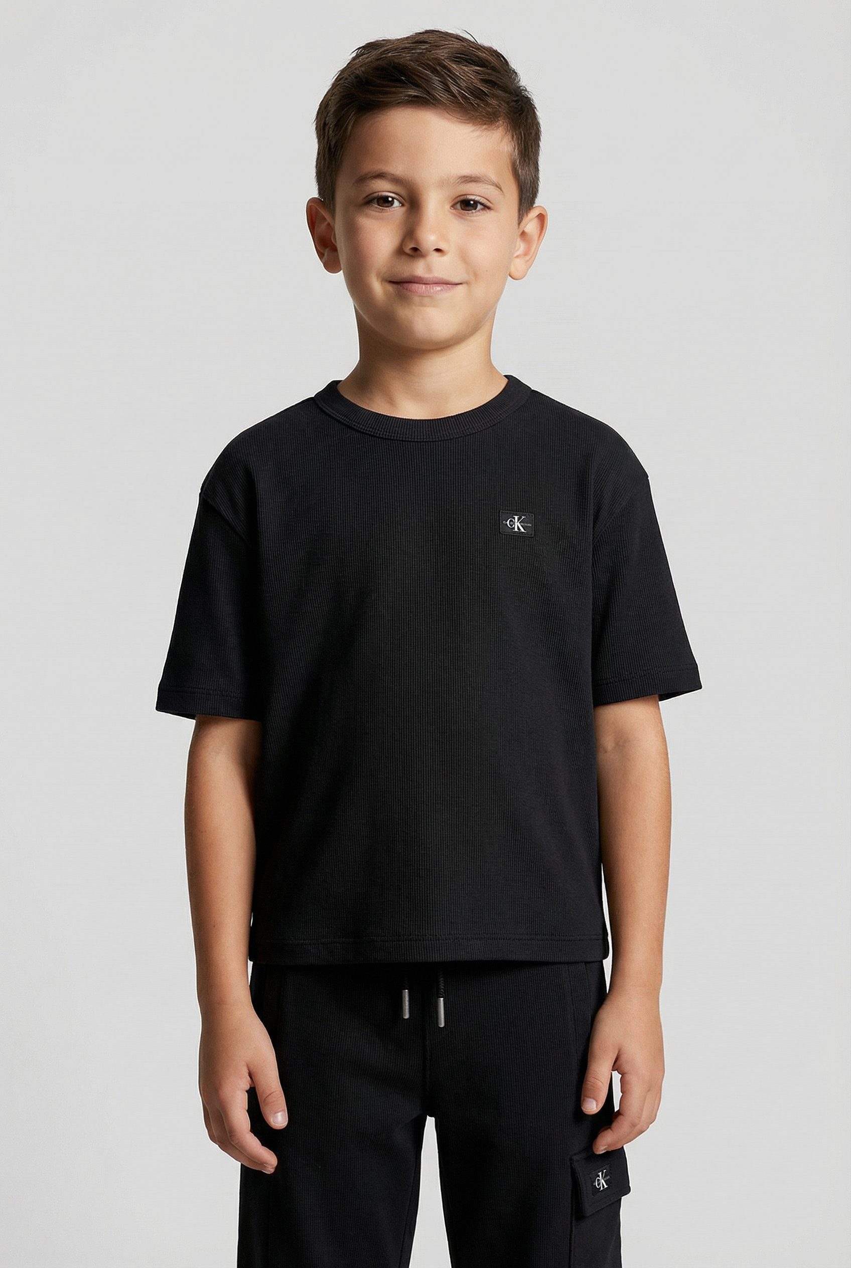 Calvin Klein Jeans Shirt & Hose (Set, 2-tlg) Regular fit, für Kinder bis 16 Jahre