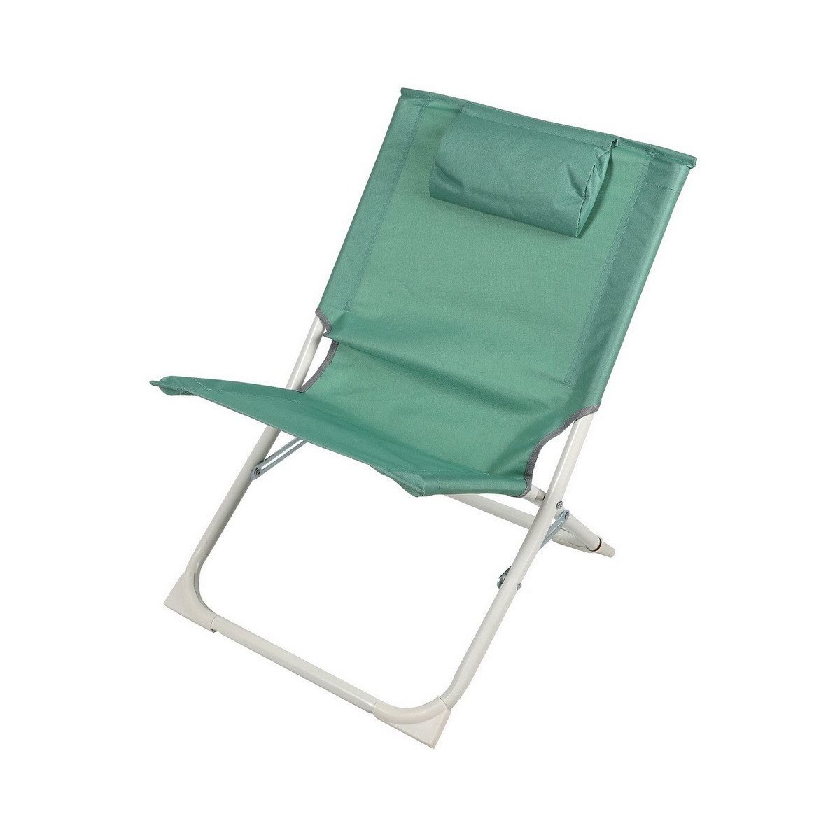 Sunnydays Campingstuhl klappbarer Strandstuhl mit Kissen Klappstuhl, Faltstuhl