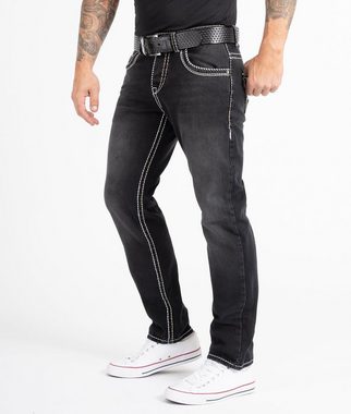 Rock Creek Straight-Jeans Herren Comfort Fit Jeans RC-2169