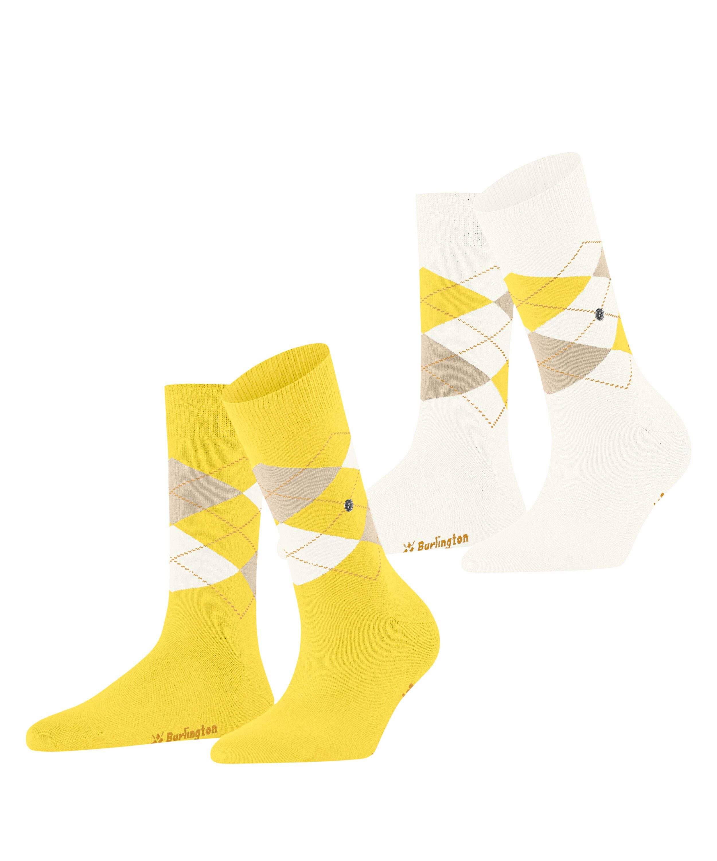 Burlington Socken Burlington Everyday Argyle Damen (2-Paar)