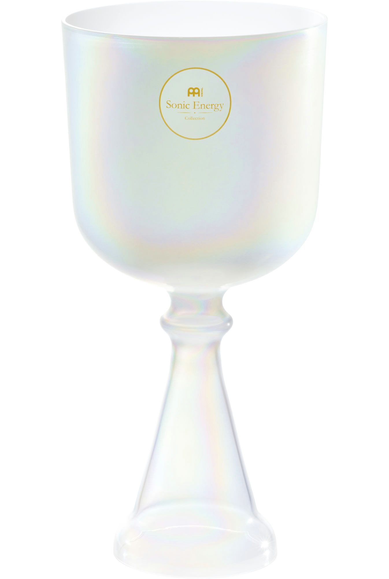 Meinl Sonic Energy Klangschalen CSC55AC Crystal Singing Chalice 5,5" Creme, Ideal für Chakra-Behandlung, Meditation, Klangtherapie und Yoga