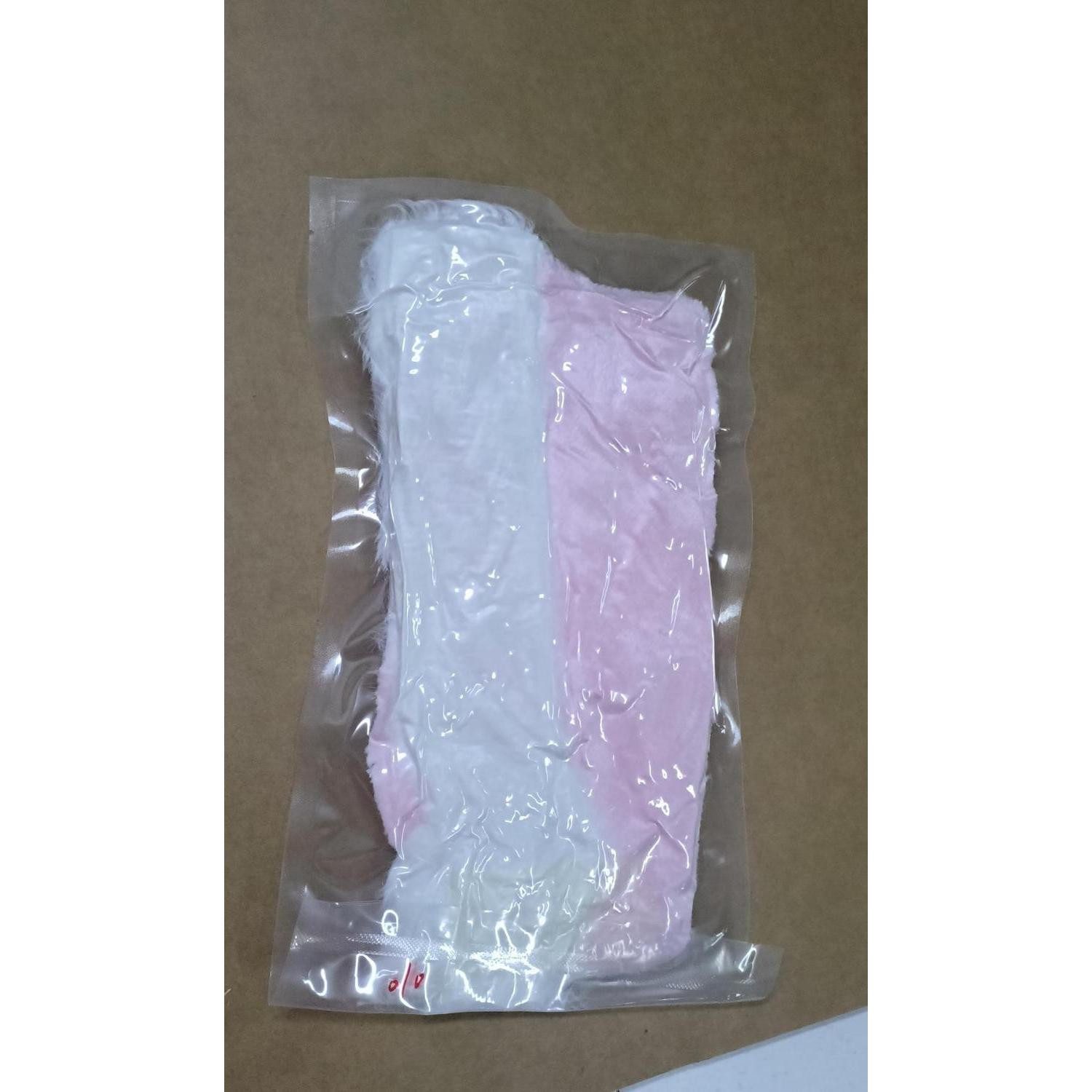 LuxusKollektion Plüschmütze Weihnachtsmütze Lang Plüsch Rosa (1-St)