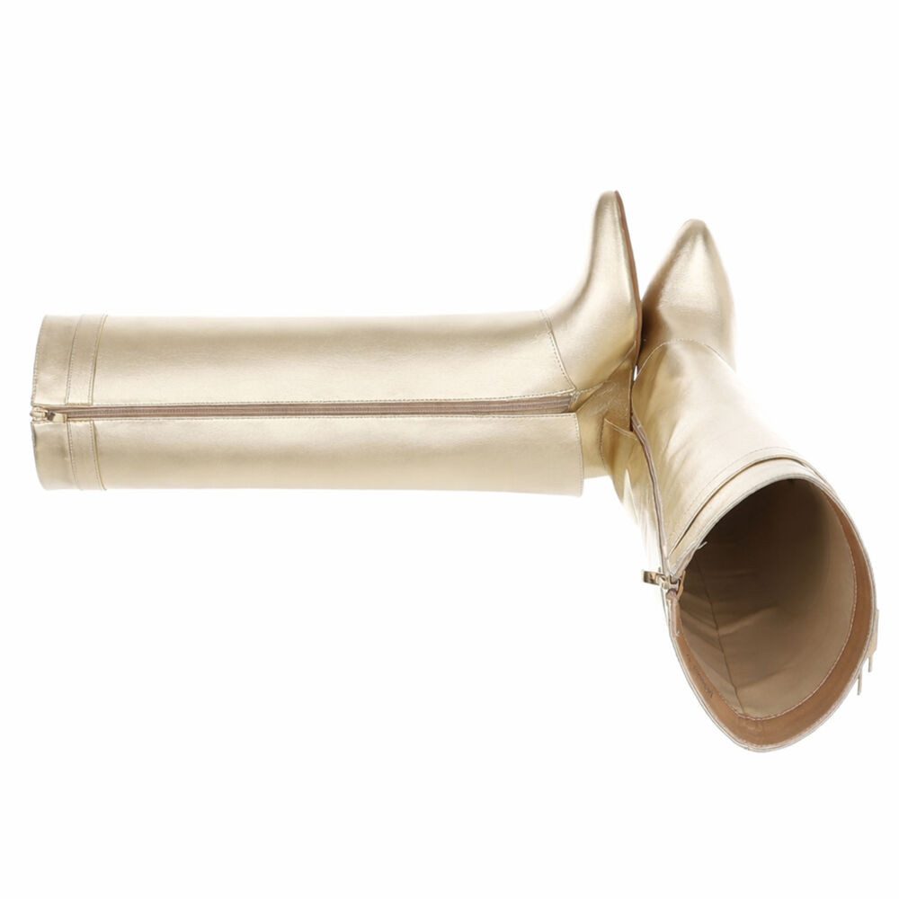 Ital-Design Moderne Damenstiefel mit elegantem Design und Komfort Keilstief günstig online kaufen