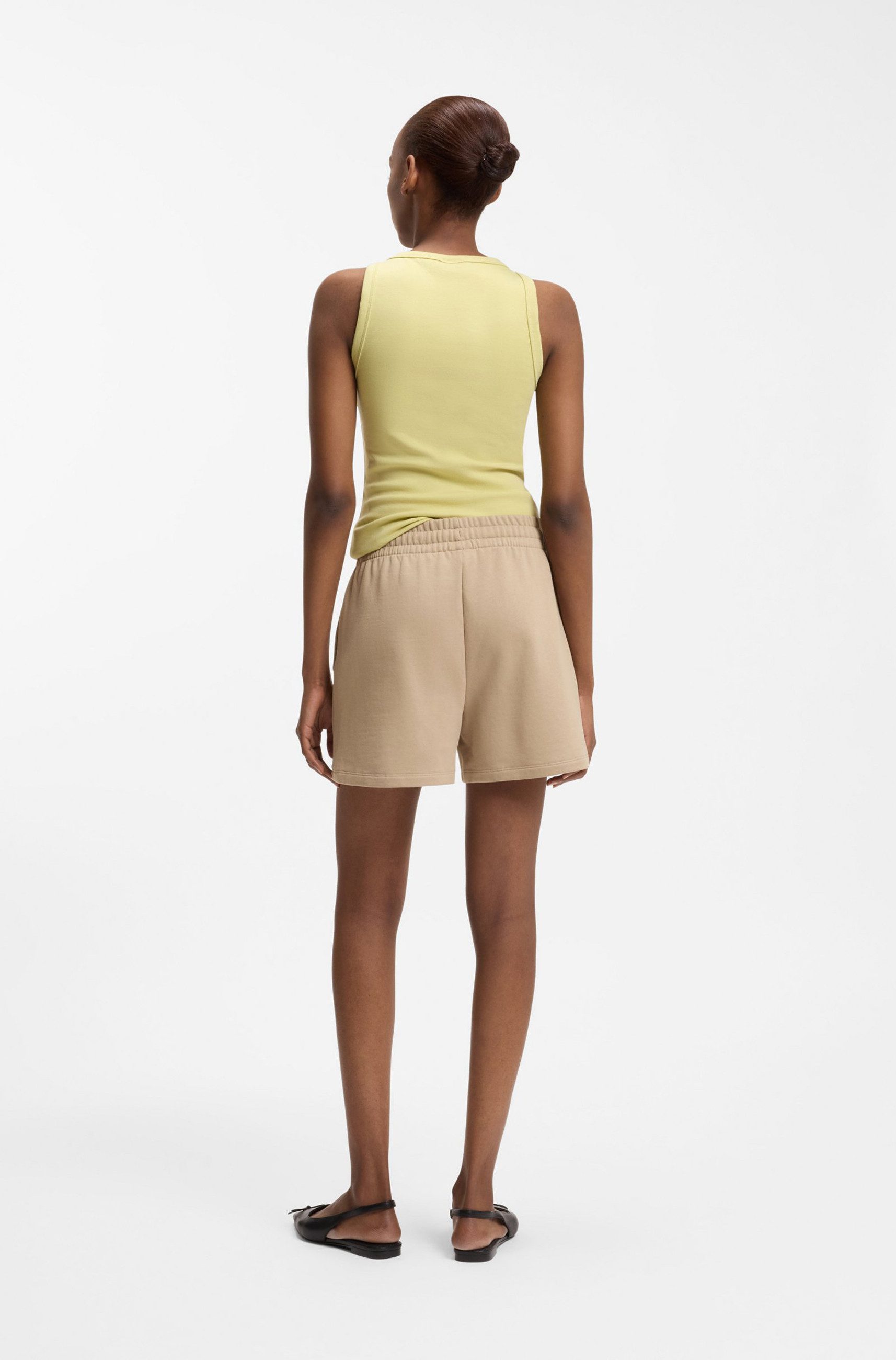 HUGO Shorts Ninosta aus Baumwoll-Terry (1-tlg)
