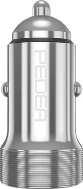 PEDEA KFZ-Lader (12-24V) für USB-Typ A/C 20W Smartphone-Ladegerät (1-tlg)