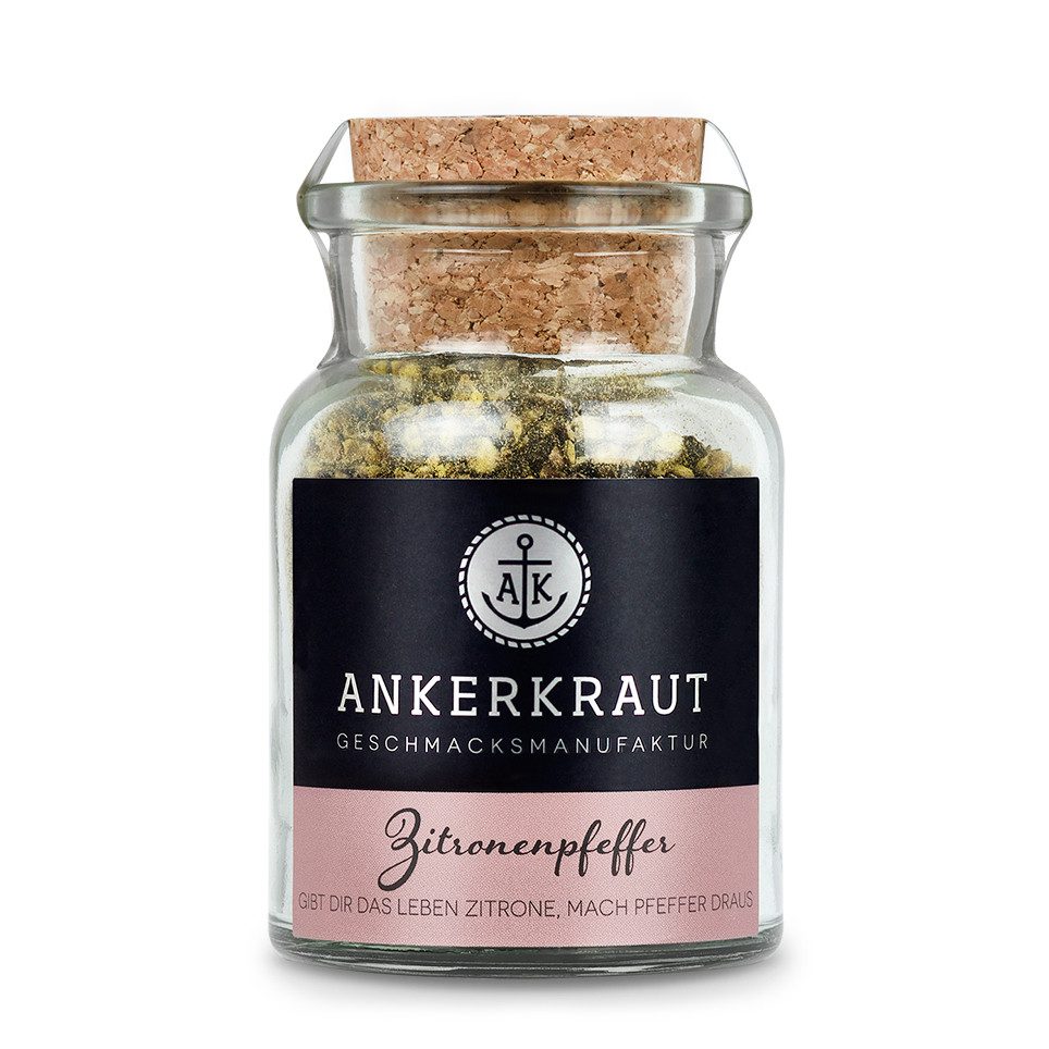Ankerkraut Gewürz Zitronenpfeffer, Ankerkraut Zitronenpfeffer kaufen & erfrischend würzen - Pfeffer