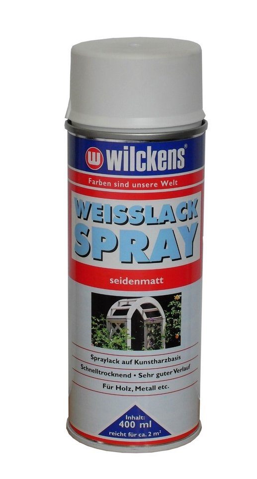 400 Seidenmatt Sprühlack Farben Wilckens Weisslack ml