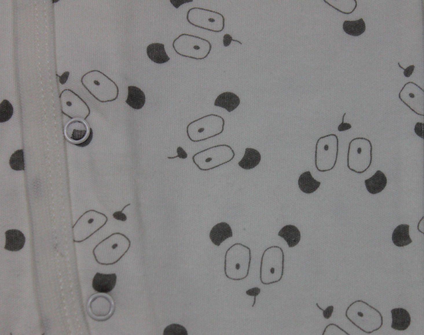 Pippi Babywear Pyjama Baby Strampelanzug Schlafanzug mit Fuß (1 tlg)