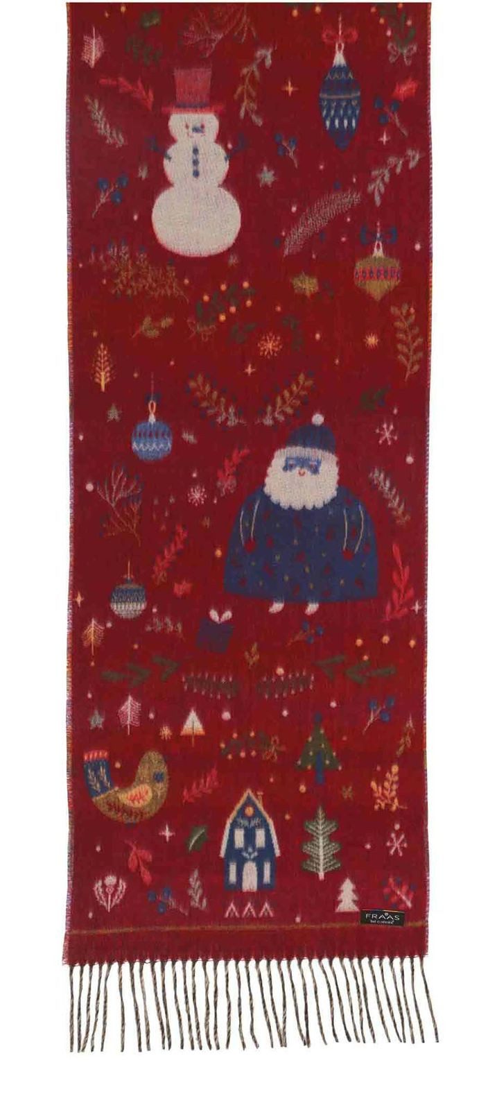 Fraas Modeschal Cashmink® Scarf With Christmas günstig online kaufen