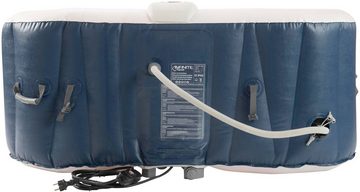 Infinite Spa Whirlpool Champion, (Set), BxLxH: 184x184x65 cm, 910 l, bis zu 6 Personen