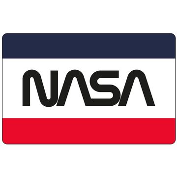 United Labels® Lunchbox NASA Brotdose - mit Trennwand Schwarz, Kunststoff (PP)