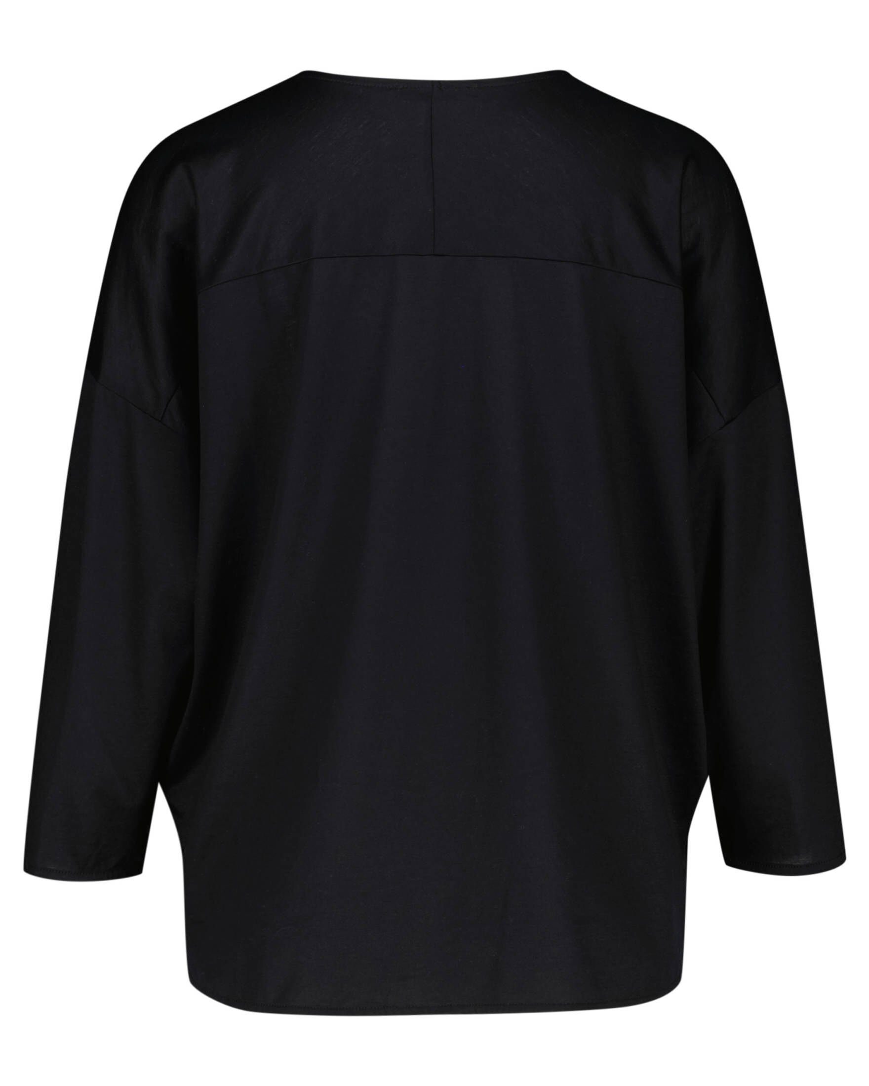Drykorn T-Shirt KIRLA schwarz 3/4- Shirt Arm (15) (1-tlg) Damen