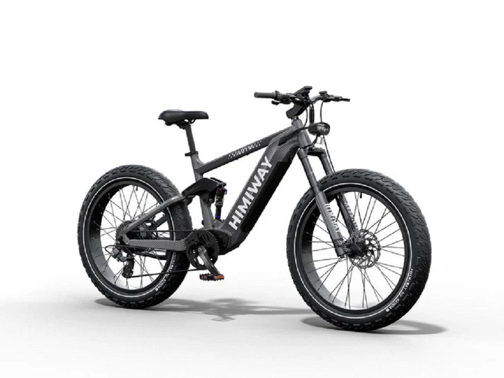 DOTMALL E-Bike Mountainbike Himiway Cobra 26x4,8 Zoll 250W MTB mit 48V 20AH AKKU,7 Speed System