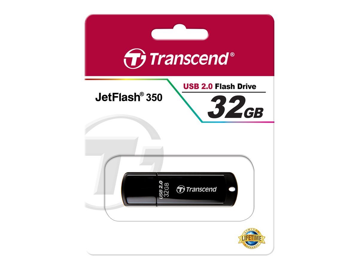 Transcend USB-RAM 32GB Transcend JetFlash 350 USB2.0 USB-Stick