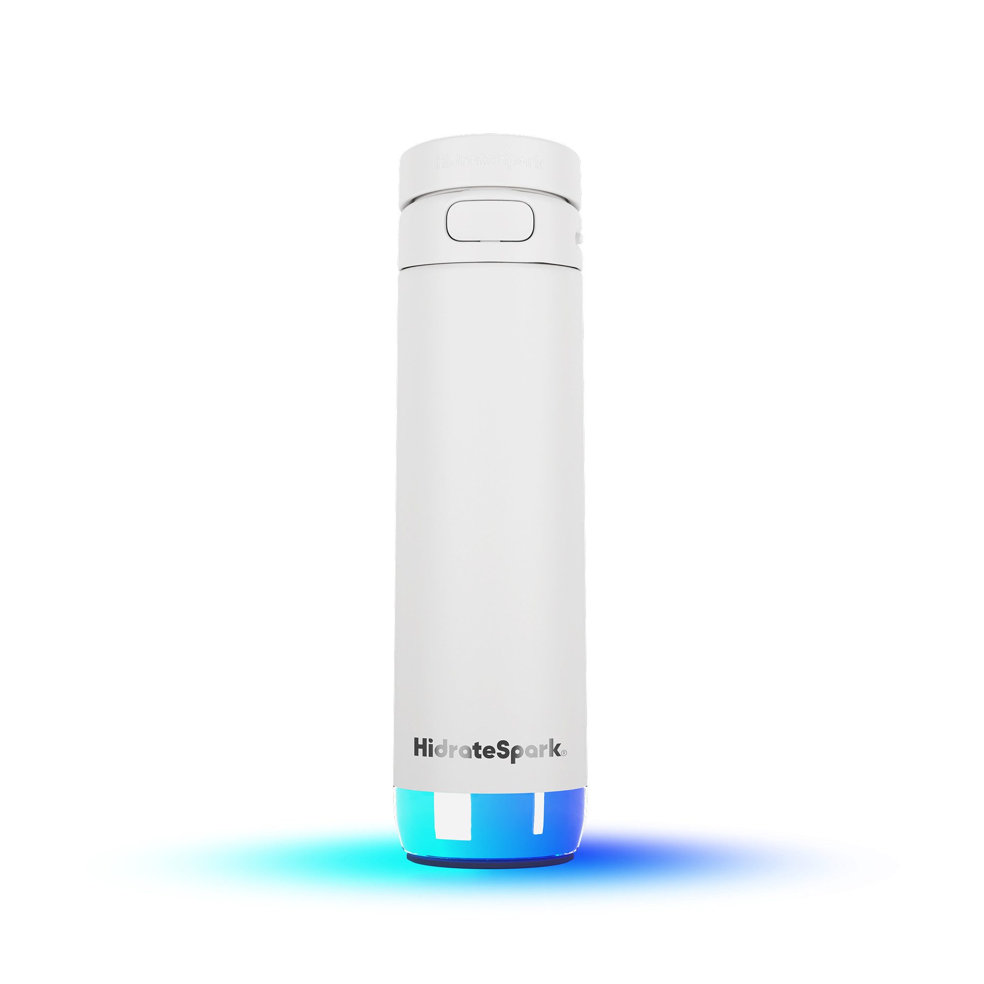 HidrateSpark Trinkflasche HidrateSpark PRO 2 Intelligente Flasche 620ml Chug, Recycelter Edelstahl 18/8, vakuumisoliert (Getränke bis zu 24 h kalt)
