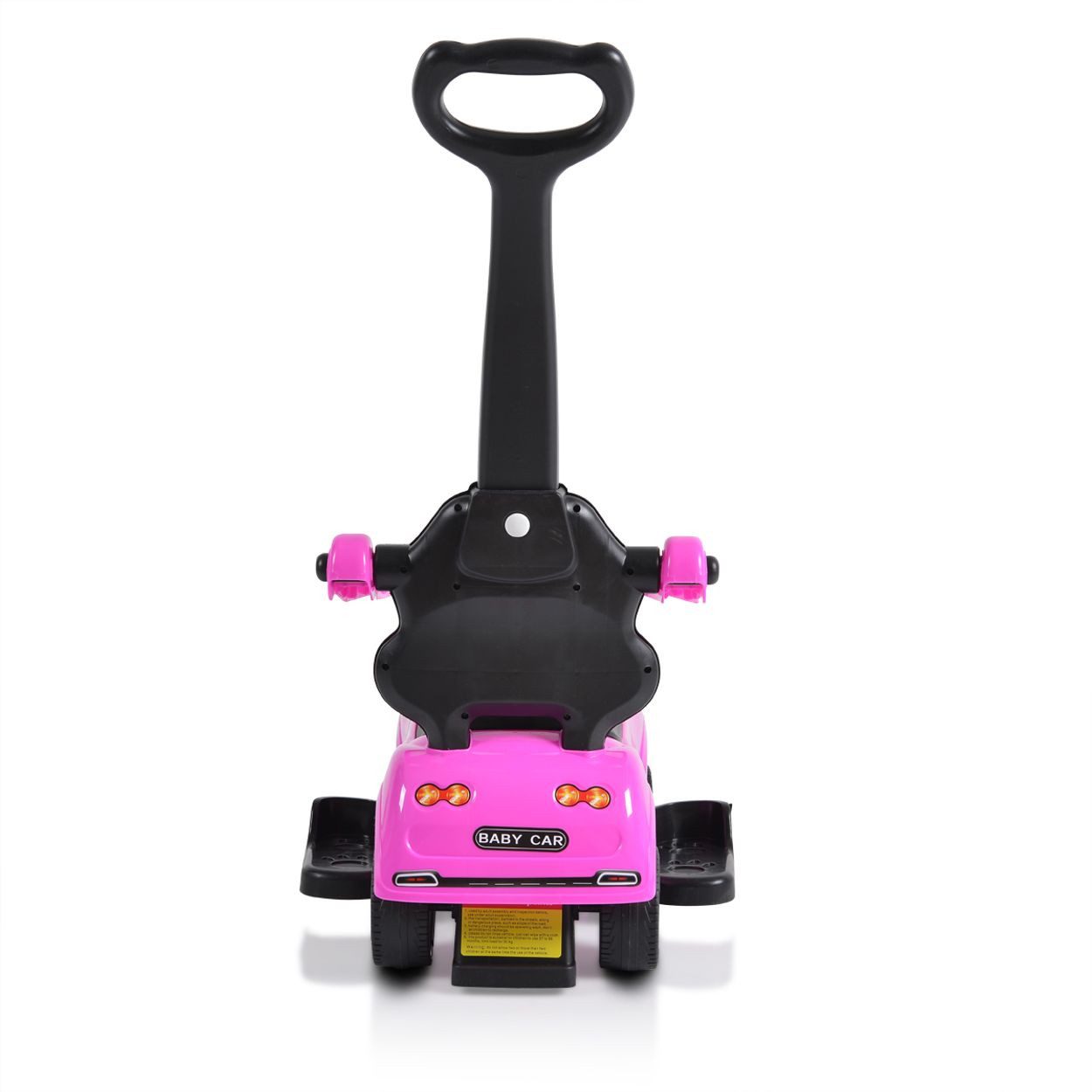 Moni Rutscher Rider 308 2 in 1, Schiebestange, Sicherheitsbügel, Fußstützen, Musikfunktion, Staufach