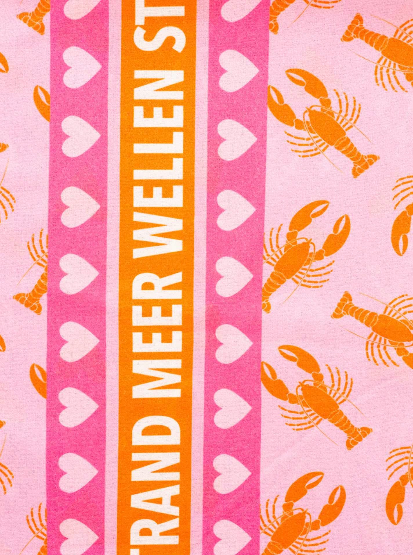 Zwillingsherz Schal "Love & More", stylischer Schal mit Schriftzug