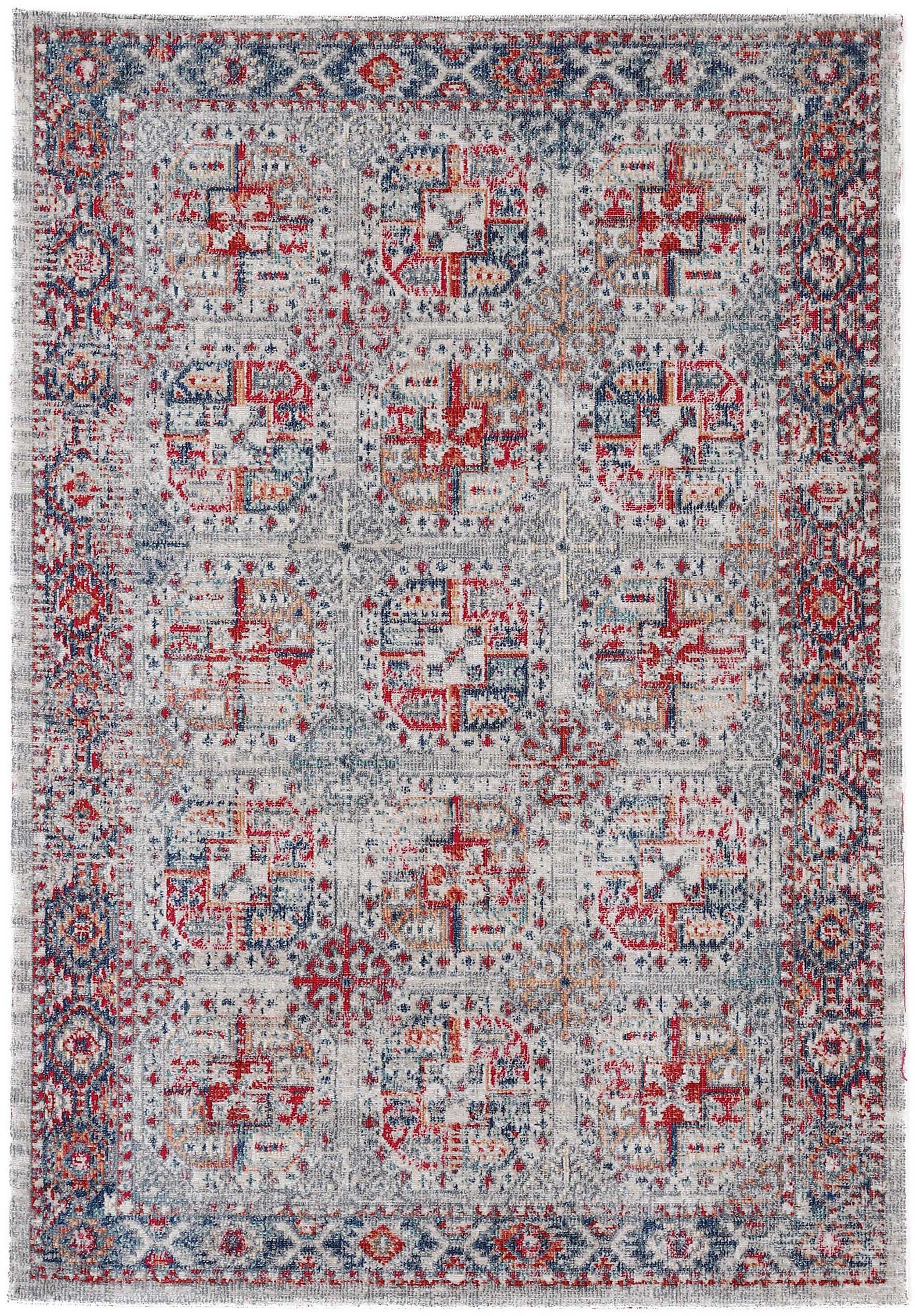 carpetfine Teppich »Mahal«, rechteckig, 3 mm Höhe, Orient Vintage Look, Woh günstig online kaufen