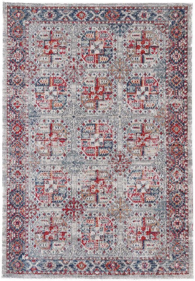Teppich Mahal, carpetfine, rechteckig, Höhe: 3 mm, Orient Vintage Look