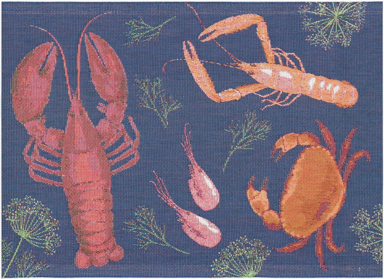 Platzset Skaldjursfest 35x48 cm