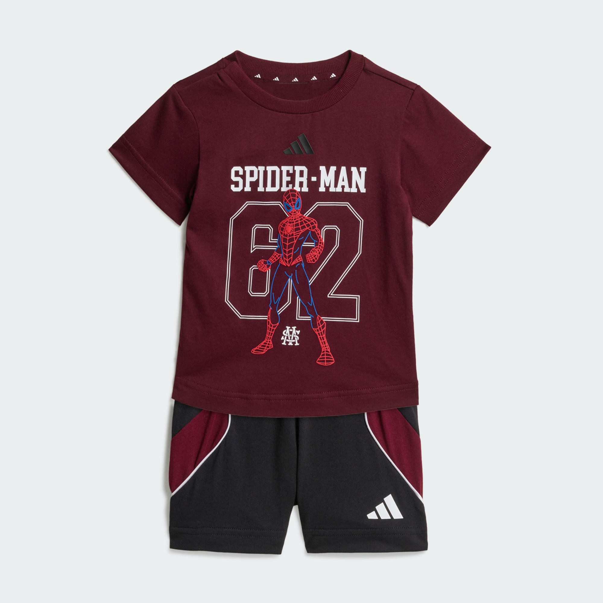 Jogginganzug ADIDAS MARVEL SPIDER-MAN SET, T-SHIRT UND SHORTS