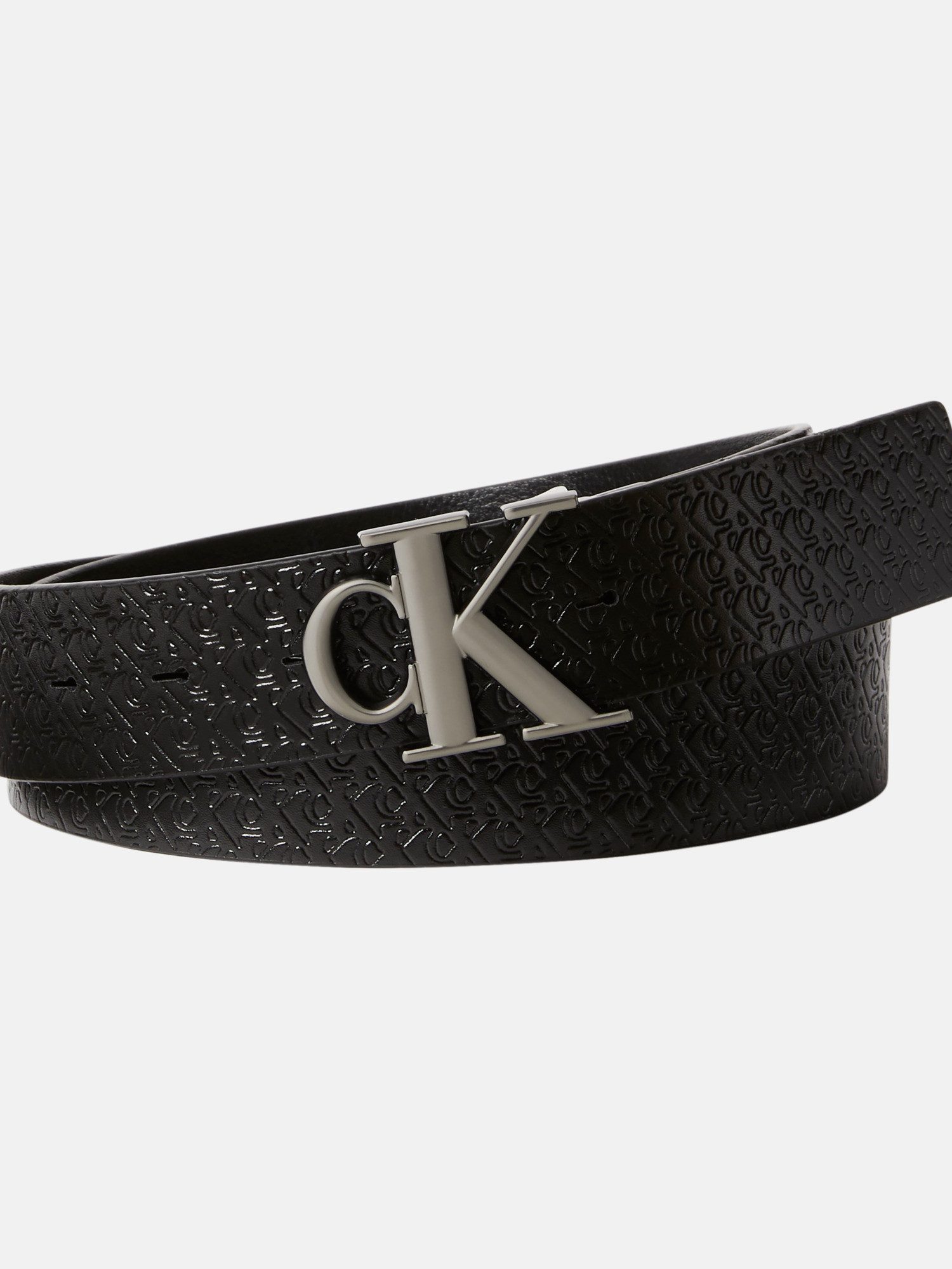 Calvin Klein Jeans Ledergürtel MNGRM PLQ BCKL 35MM