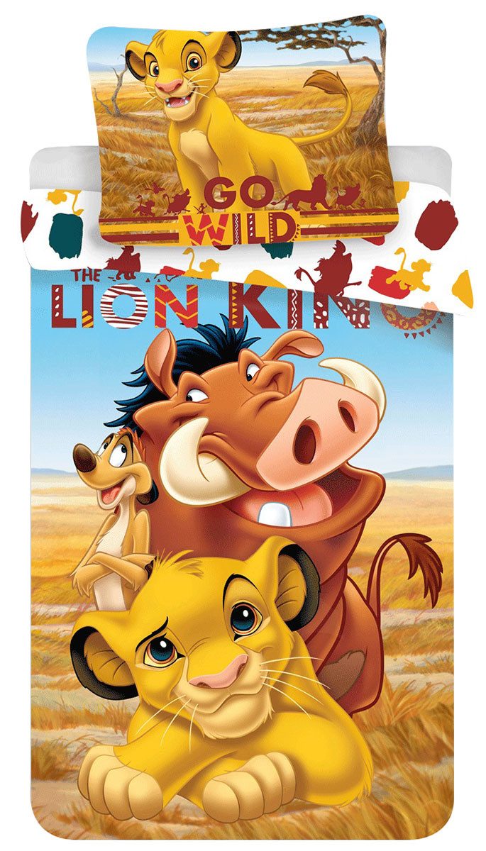 Disney Kinderbettwäsche Lion King, Renforcé, 2 günstig online kaufen