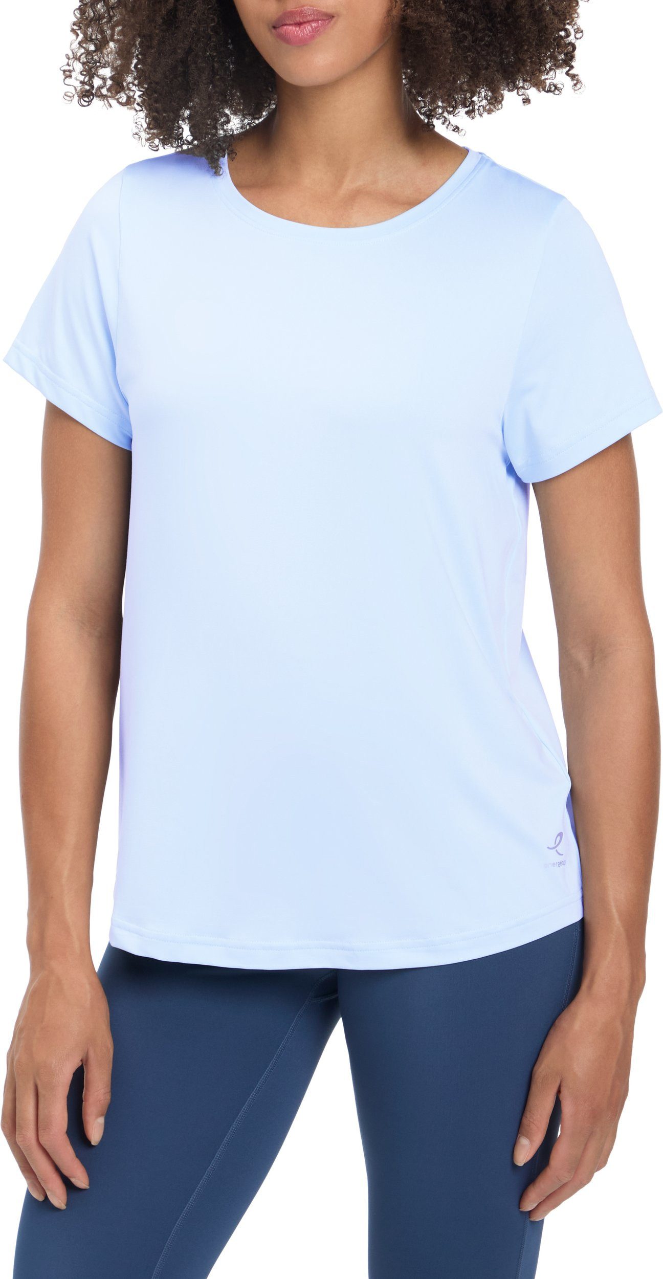 Energetics T-Shirt DA.-T-SHIRT GIANNA SHORT SLEEVE W Kurzarm, mit Rundhalsausschnitt, Loose Fit, längerer Schnitt hinten