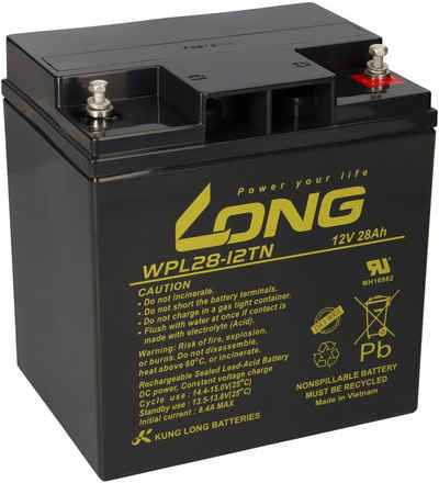 Kung Long Kung Long Akku 12V 28Ah Pb Batterie Bleigel WPL28-12TN Longlife Bleiakkus