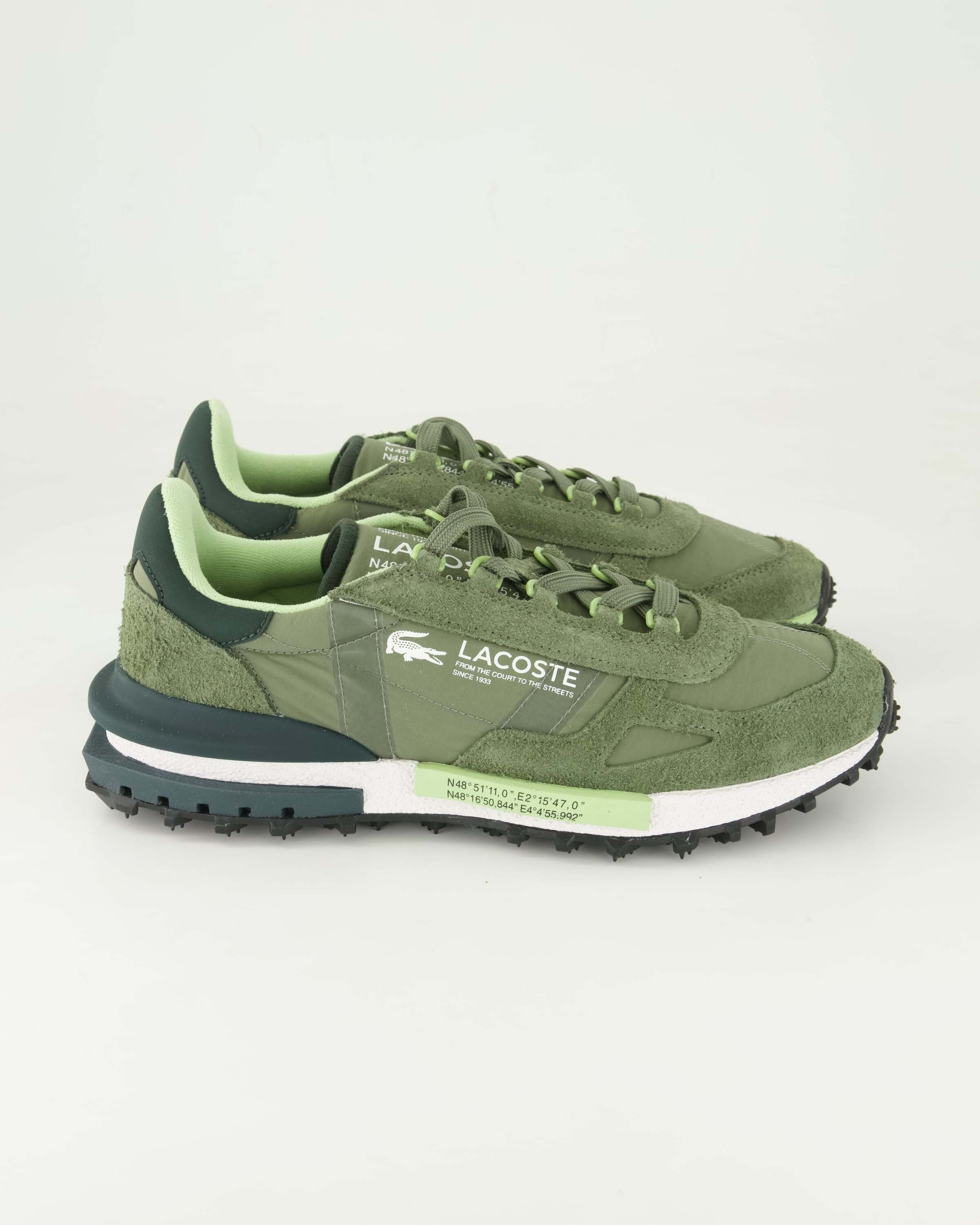 Lacoste Elite Active Sneaker Obermaterial: Leder und Textil
