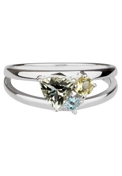 Carolin Stone Jewellery Fingerring Lucid Ring Silber mit Edelstein Topas