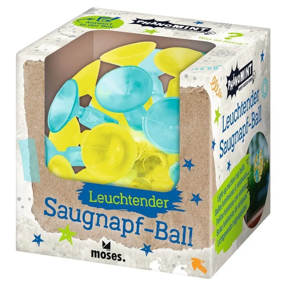 Moses. Verlag Spielball PhänoMINT Leuchtender Saugnapf-Ball