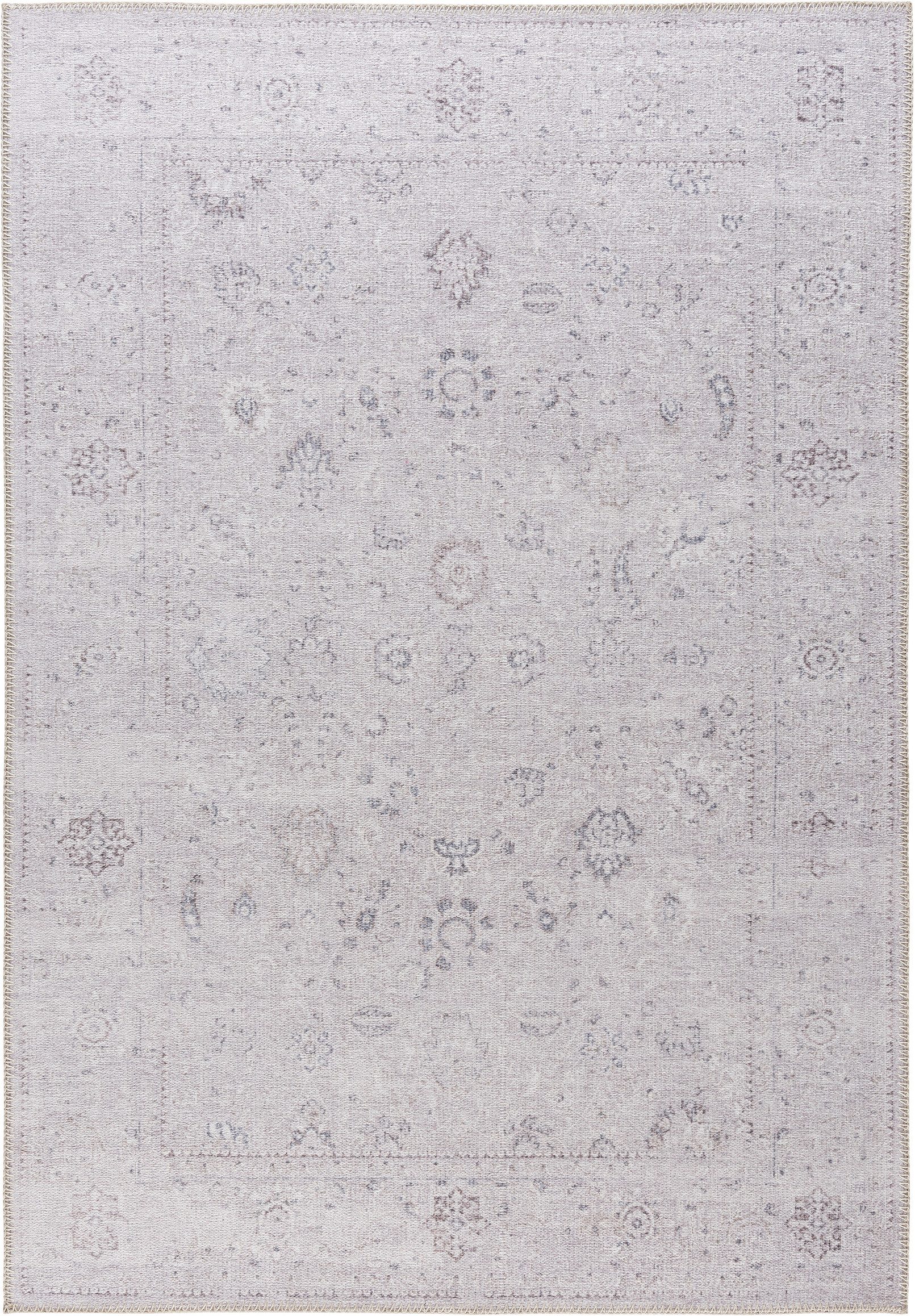 Sehrazat Teppich Vintage 3580, auch als Läufer, rechteckig, Höhe: 5 mm, waschbare Vintage Teppiche, Kurzflor