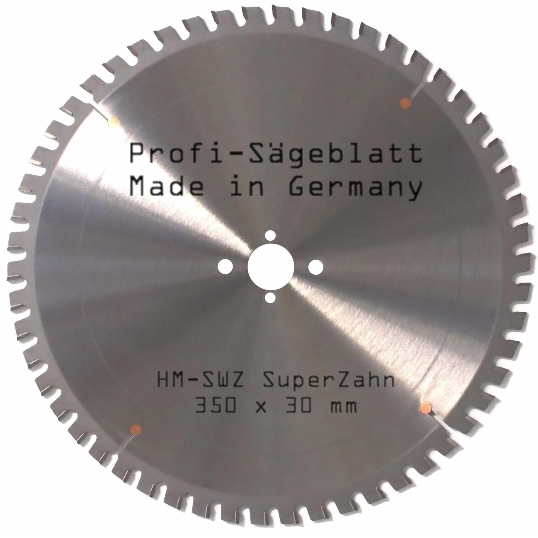 Kreis-Säge-Blatt HM SWZ Bau-Säge-Blatt x Sägeblatt 30 für mm BauSupermarkt24 Kreissägeblatt 350