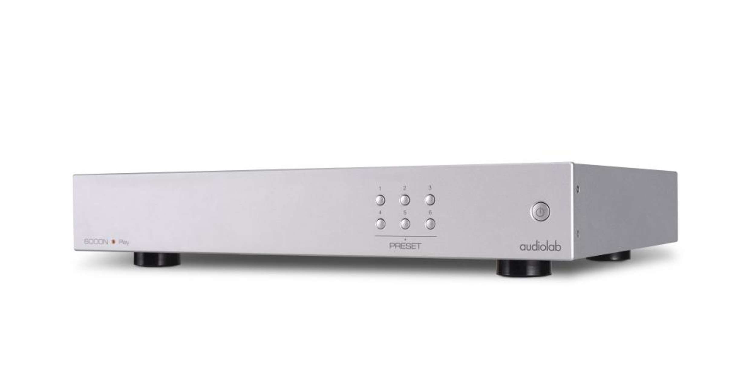 audiolab Streaming Boxen 6000N Play silber