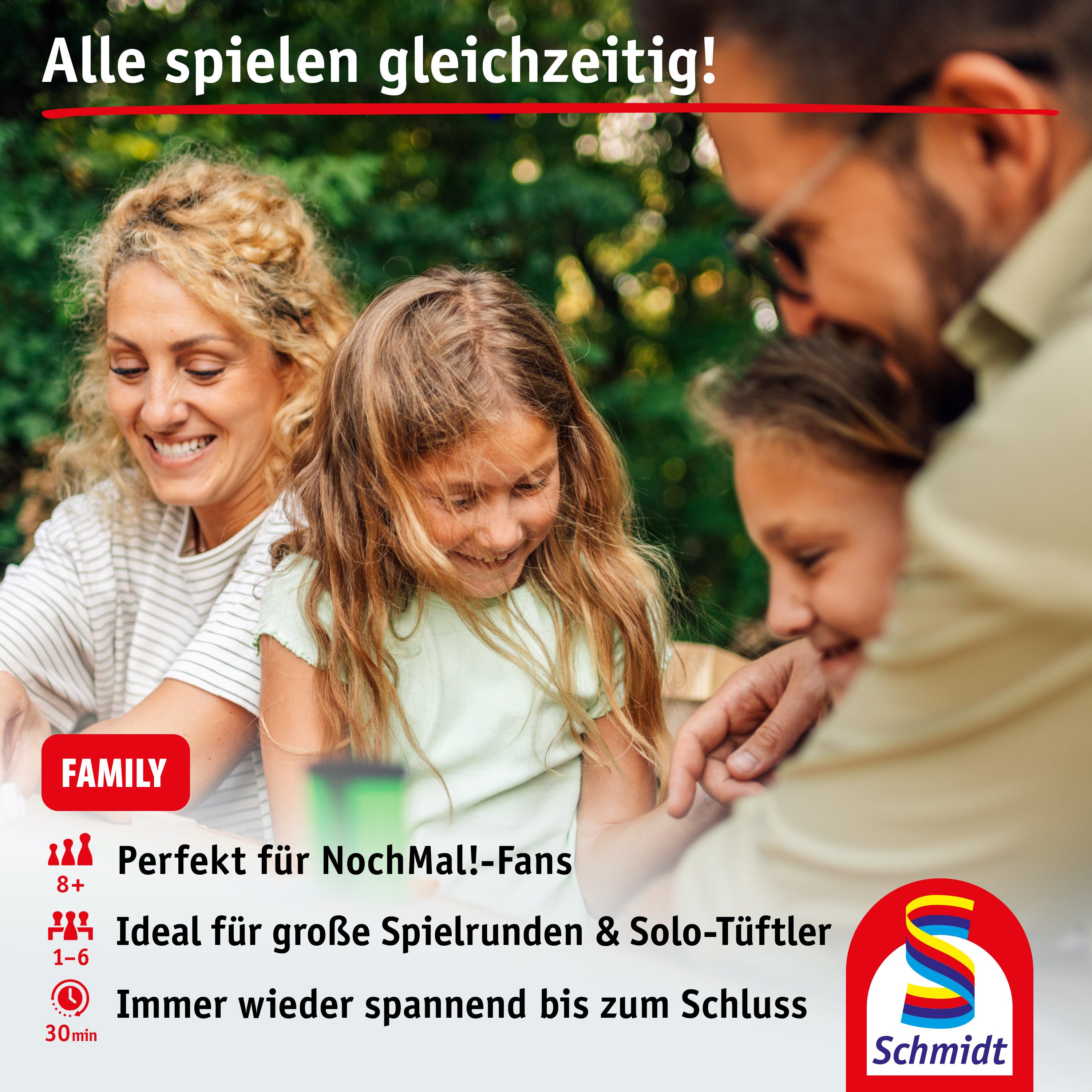 Schmidt Spiele Spiel Noch X-Mal!, Familienspiel
